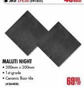 Maluti Night (300mm x 300mm)-per sqm