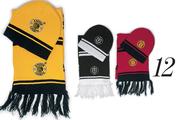 Kaizer Chiefs/Orlando Pirates/Manchester United Beanie & Scarf Set