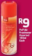 PnP Air Freshener Assorted-180Ml