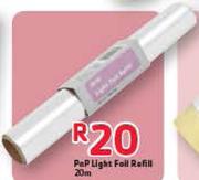 PnP Light Foil Refill 20m