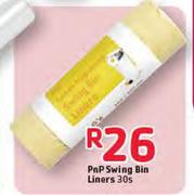 PnP Swing Bin Liners-30s