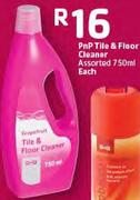 PnP Tile & Floor Cleaner Assorte-750nl