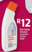 PnP Toilet Cleaner Assorted-500ml