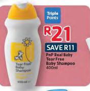 PnP Real Baby Tear Free Baby Shampoo-400ml