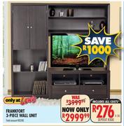 Frankfort 3-Piece Wall Unit