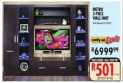 Metro 3-Piece Wall Unit