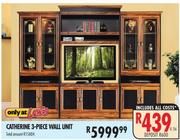 Catherine 3-Piece Wall Unit