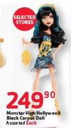 Monster High Hollywood Black Carpet Doll Assorted