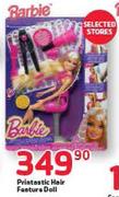 Barbie Printastic Hair Feature Doll