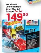 Hot Wheels Colour Change Entry Play Set Assorted