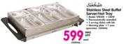 Sunbeam Stainless Steel Buffet Server/Hot Tray SPB300