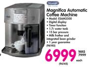 Magnifica Automatic Coffee Machine ESAM3500