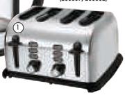 4 Slice Stainless Steel Toaster SST4