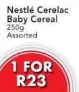 Nestle Cerelac Baby Cereal Assorted-250g