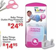 Baby Things Outlet Plug Protector- 12 Pack