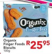 Organix Finger Foods Biscuits-100g