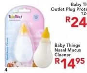 Baby Things Nasal Mucus Cleaner