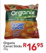 Organix Carrot Sticks-20g