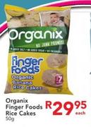 Organix Finger Foods Rice Cakes-50g
