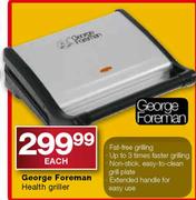 George Foreman Health Griller