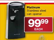 Platinum Stainless Steel Can Opener