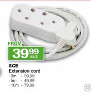 SCE Extension Cord-5m each