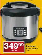 Platinum Rice Cooker-5 Ltr