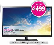 Samsung 43" (109cm) Plasma Tv (PS43D452)