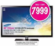Samsung 40" (102cm) 3D FHD LED Tv (UA40D6000)
