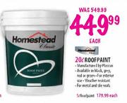  Homestead Classic Roofpaint 20L-Each 