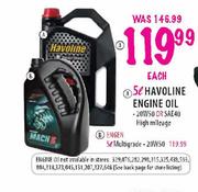  Havoline Engine Oil 5L-Each