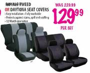 Royale Tweed or Daytona Seat Covers-Per Set