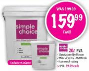 Simple Choice PVA 20L-Each
