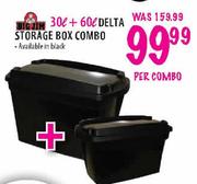 Big Jim 30L+60L Delta Storage Box Combo-Per Combo