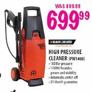  Black & Decker High Pressure Cleaner(PW1400)