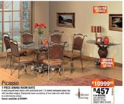 Picasso 7 Piece Dining Room Suite