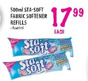 Sta-Soft Fabric Softner Refills-500Ml