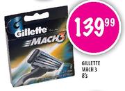 Gillete Mach3-8's