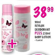Revlon Deodrant-90Ml+Body Lotion-250Ml