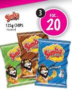 Simba Chips-125gmx3