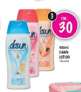 Dawn Lotion-400Mlx3