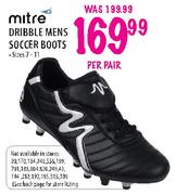 Mitre Dribble Mens Soccer Boots-Per Pair