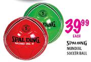 Spaloing Mundial Soccer Ball-Each 