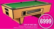 Coin-OP Pool Table 