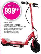 Razor F100 Electric Red Scooter