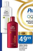 Wella Shampoo Or Conditioner Assorted-500ml 