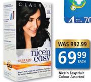 Nice'n Easy Hair Colour Assorted Each