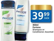 Pantene Conditioner Assorted-400ml Each