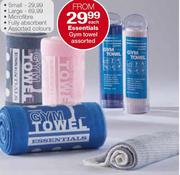 Essentials Gym Towel Assorted-Large 
