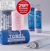 Essentials Gym Towel Assorted-Small 